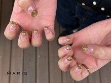 ザ マリー 表参道店(THE MARIE)/¥8,800 ぷっくりネイル 0613c