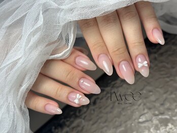 ネイル 本町(nail Twee salon)/モテネイル♪リボンデザイン