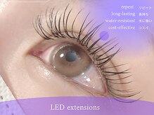 【LEDエクステ】超長持ち！水や油分につよい！！コスパ◎その４