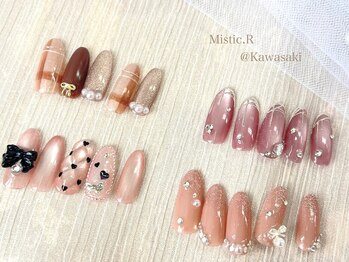 ミスティックアール(Mistic.R)の写真/ネイル初めての方やデザインに迷う方もお任せください!豊富なデザイン&丁寧な提案で自分好みの仕上がりに☆