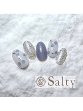 ネイルアンドアイラッシュサロン ソルティ 寺田町(salty)/３月４月選べるデザインコース