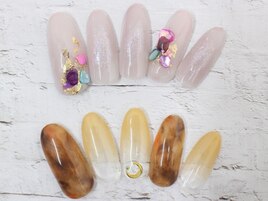 べっこうネイル、シェルネイル