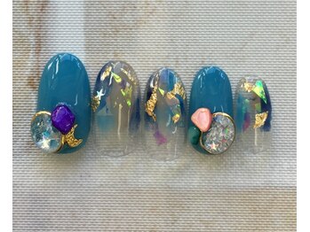 ネイルサロン ビューティーマジック 川口店/雑誌掲載作品