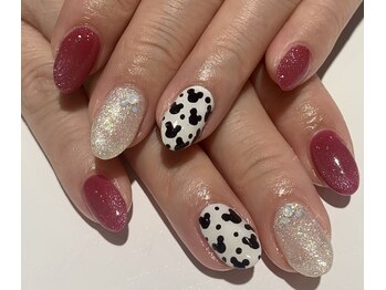 カラン 焼津店(CALIN)/きれかわミッキーネイル