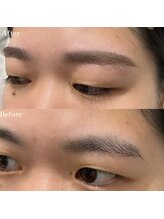 アイブロウドット 岐阜店(iBROW.)/美眉スタイリングBefore→After