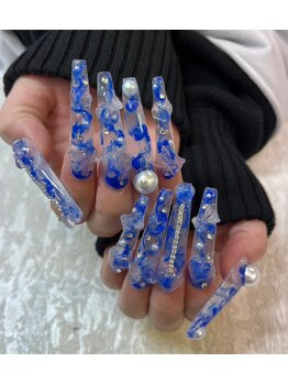 スカルプ10本アート　1.5枚MAX