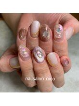 ニコ(nico)/ピンクニュアンスネイル