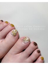 アンベリール(Embellir)/フット親指アート定期デザイン