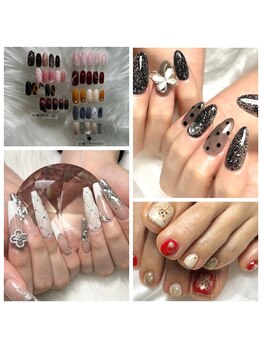 モエラニ(Moe Lani)の写真/スカルプで長さを出して華やかな美しい指先に♪自爪が弱い/折れてしまった・形が気になる方にもオススメ◎