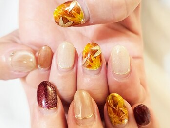 エルディケイ(LDK)/紅葉ネイル