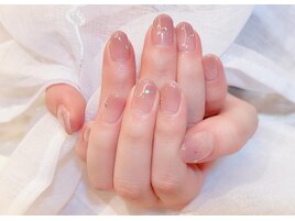 ちゅるんベージュストーンホロ