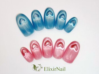 エリクサーネイル 池袋(Elixir Nail)/定額b カジュアル/クーポン使用