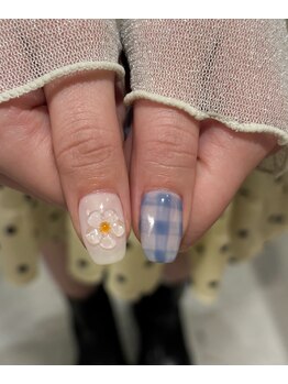 ディー ネイル アイラッシュ ヤバ(DEE nail×eyelash yaba)/b-18 90分アートフリー