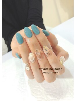 プライベート ネイルサロン マーマ(murmur)/アシメネイル