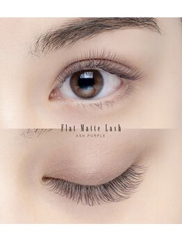 アイウェーブ(Eye wave)/フラット《アッシュパープル》