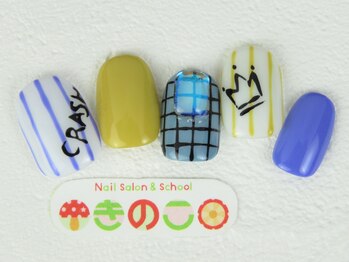 ネイルサロン きのこ/選べるデザインMコース
