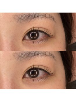 アース 流山おおたかの森店(HAIR & MAKE EARTH)/まつ毛パーマ　カールデザイン