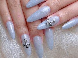 長さだしワンカラー+パーツ