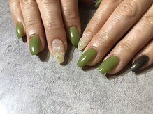 アリュメ 三重鈴鹿店(allum)/立体パールネイル