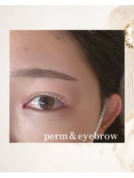 アイラ 庄内通(Ailuh)/パーマ&眉でお得に綺麗に