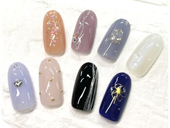 定額ネイル¥7700