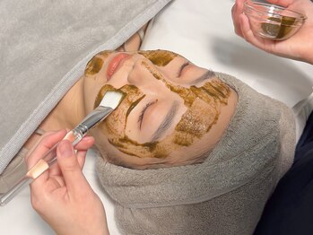 ベル 渋谷(belle)の写真/【1回でのトーンアップ実感が話題！】韓国アイドル白玉肌目指すなら“Belleハーブピーリング”