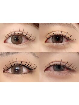 目の形にあったエクステ提案が得意