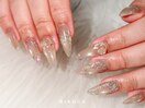 薔薇ネイル ¥10300~