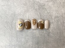 カラネイル 南森町店(calla nail)/砂ジェルフレンチネイル