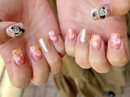 3Dネイル×キャラクター×雲×春