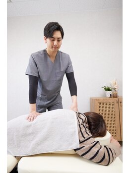 前橋miraie鍼灸整骨院(前橋ミライエ鍼灸整骨院)/施術風景[整体/小顔/前橋/群馬]