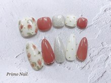 プリモネイル(PrimoNail)/★アンティーク×チューリップ★