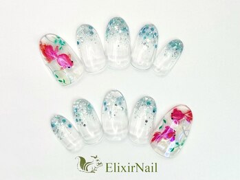 エリクサーネイル 五反田(Elixir Nail)/定額b カジュアル/クーポン使用