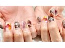 もやもやニュアンスネイル