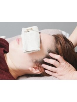 ヘッドスパで癒されたい