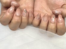 ジェミニ(Gemini)/グラデーション/リボン/ピンク