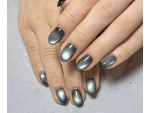 エムケーネイル(Mk-Nail)/ブラック×シルバーマグ