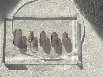 ユヅメ 月島店(YUZUME)の写真/視線を集める厳選デザイン多数◎オフィス系のシンプル上品やニュアンスまで定額で豊富なラインナップ！