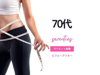 整骨院 壱/70代 ダイエット実績