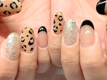 ブラックレオパード＊秋冬人気＊