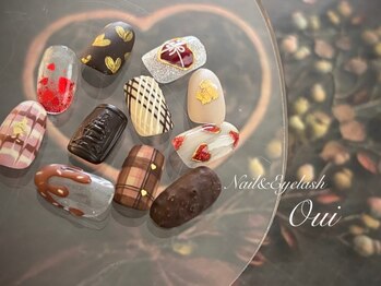 ウイ(Oui)の写真/「ショートでも可愛いが大優勝*」派手すぎないけど季節感はしっかり。貴女の指先を美しく彩ります♪