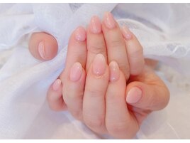 ヌーディ―ワンカラーネイル