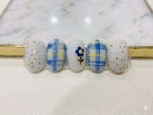 アトリエ ハチ 神戸新開地(Atelier 8)/チェックネイル