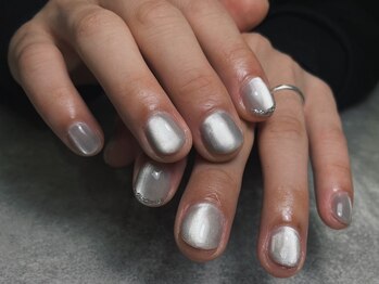 オムネイル 渋谷(HOMME NAIL)/マグネットネイル ¥7.100