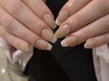 ミエル 錦糸町マルイ店(Miel)/フレンチネイル ダスティピンク 