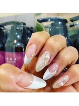 リュストゥール アンド フォンス(Lustr'e&fons)/フレンチネイル