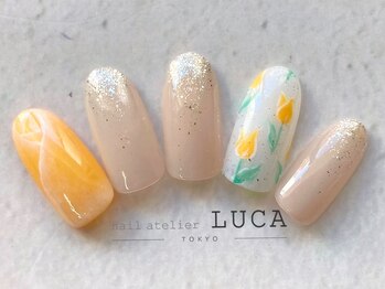 ネイルアトリエルカ(nail atelier LUCA)/S-69 大人チューリップネイル