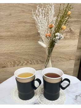 ヴィーネス(VIENESS)/施術後ハーブティのご提供♪