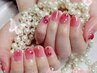★ハンド★SNS大人気チークネイル（持ち込みデザイン)¥7500