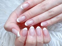 ラメール(La mer)/カラーフレンチネイル